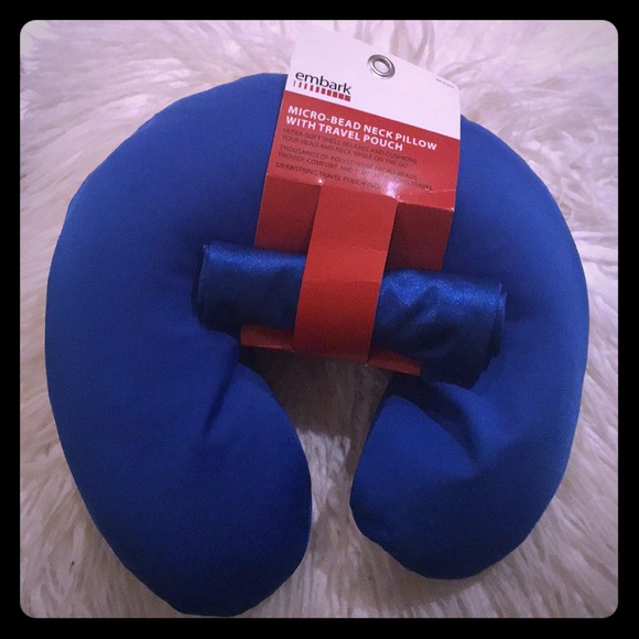 Neck Pillow with Travel Pouch ✨ - Picture 1 of 4